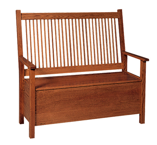 Mission Deacon's Bench w/Storage