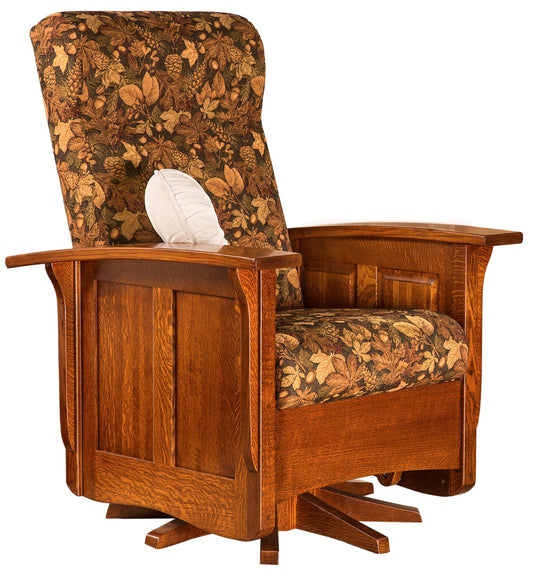 Paneled Mission Swivel Glider