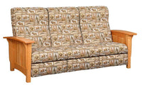 Paneled Mission Reclining Sofa