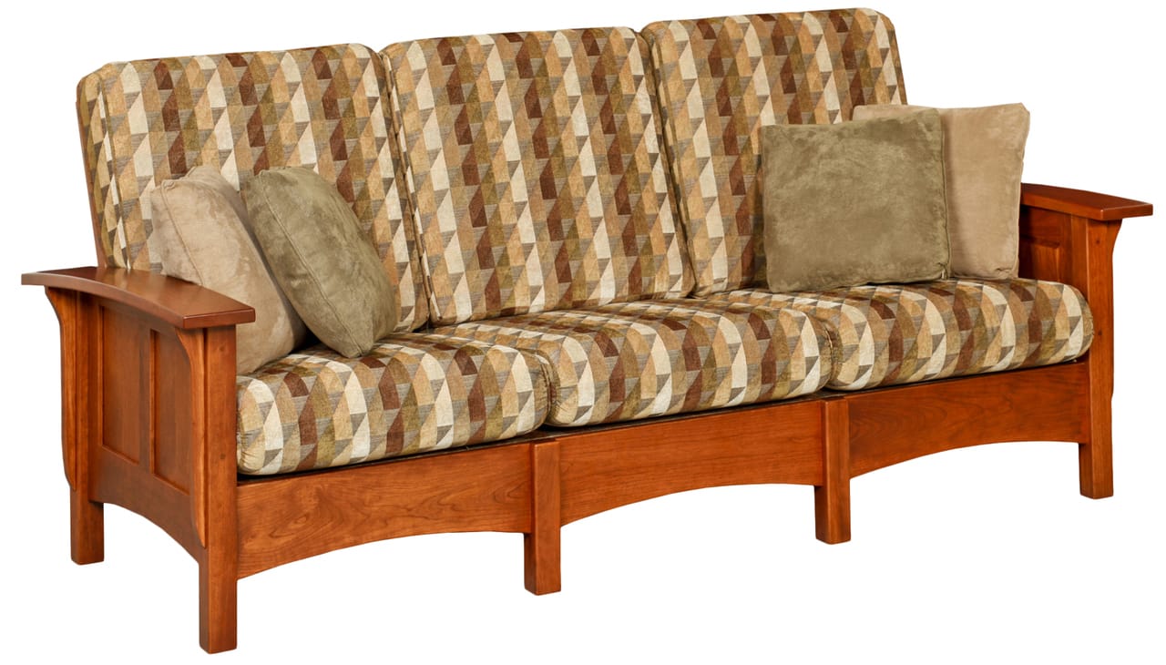 Paneled Mission Morris Sofa