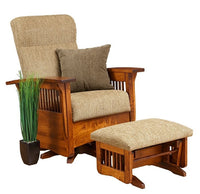 Mission Gliding Ottoman