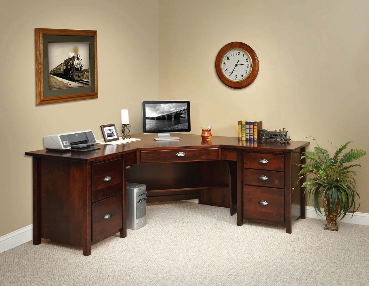 Eshton Corner Desk