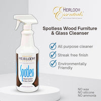 Spotless Furniture & Glass Cleanser - 32 Ounce