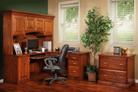Hampton Hutch Top Corner Desk