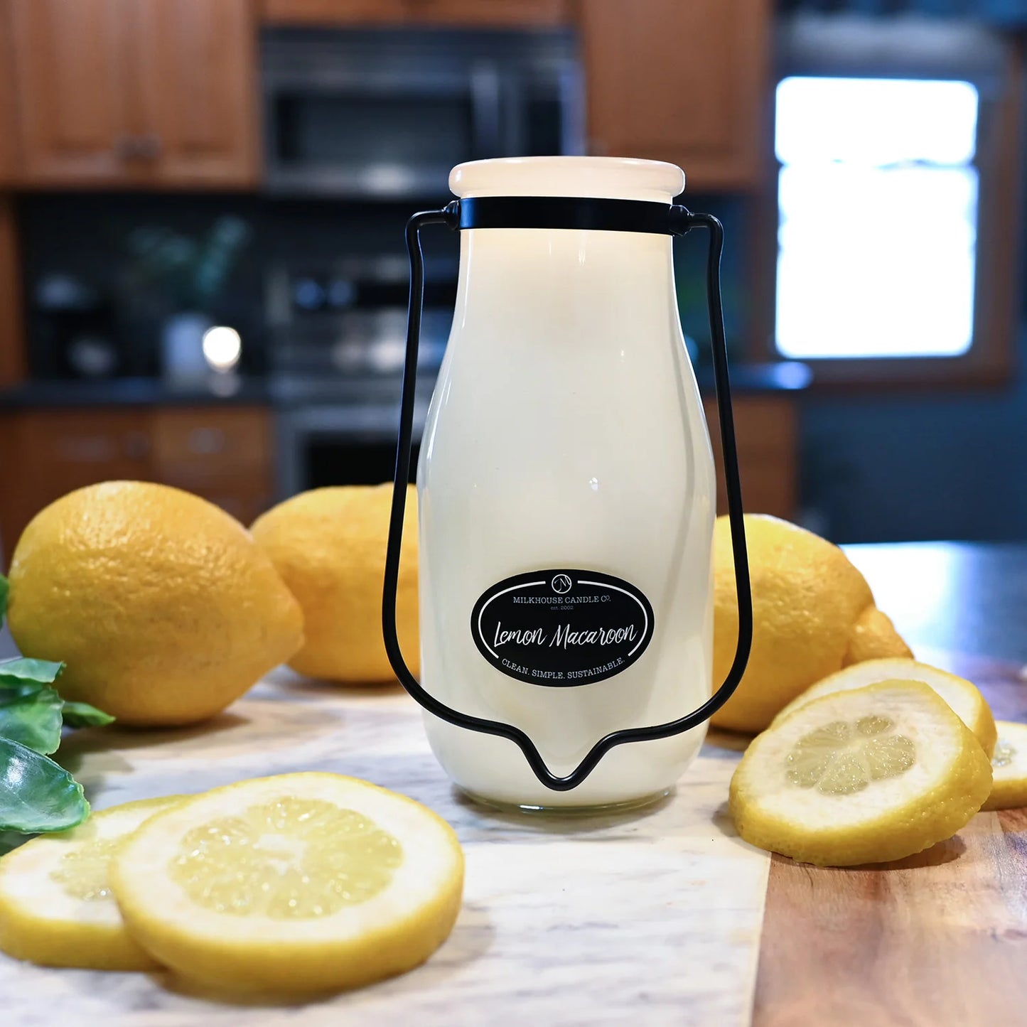 Lemon Macaroon Vanilla Citrus Jar Candle