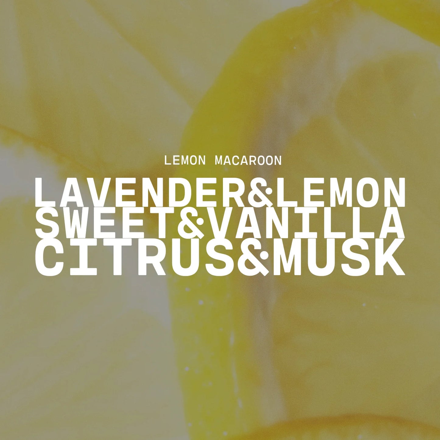 Lemon Macaroon Vanilla Citrus Jar Candle