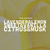 Lemon Macaroon Vanilla Citrus Jar Candle