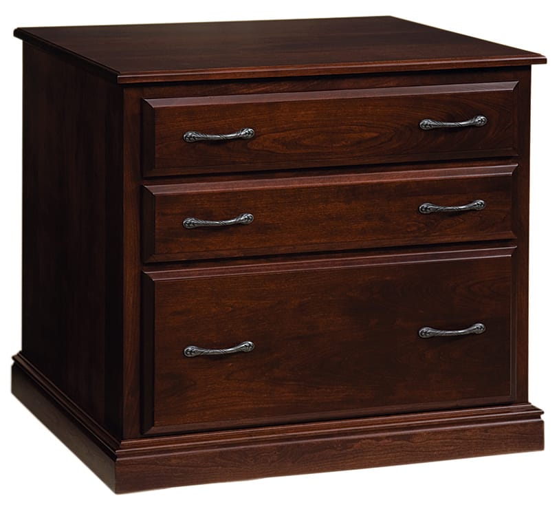 Harrington Media Storage Cabinet with File Drawer
