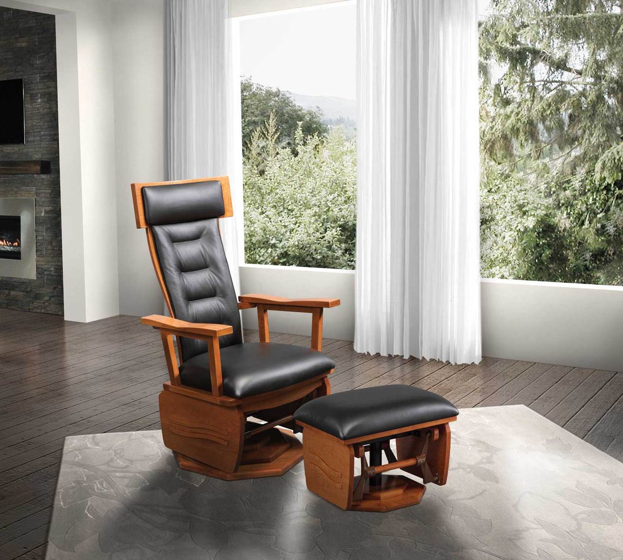 London Swivel Glider