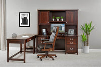 Eshton Double Pedestal Corner Desk