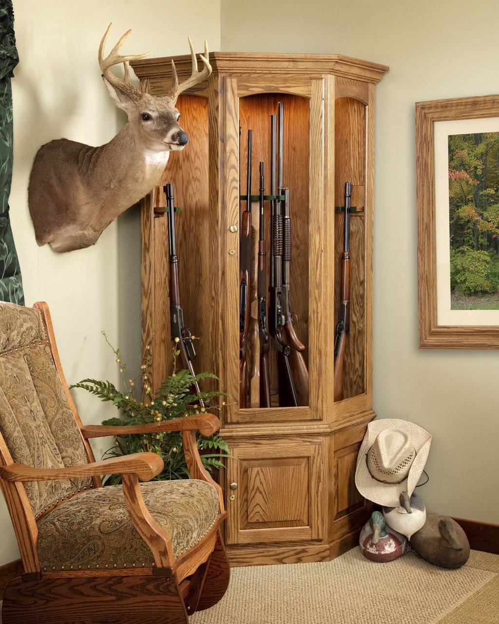16 Gun Wall Cabinet