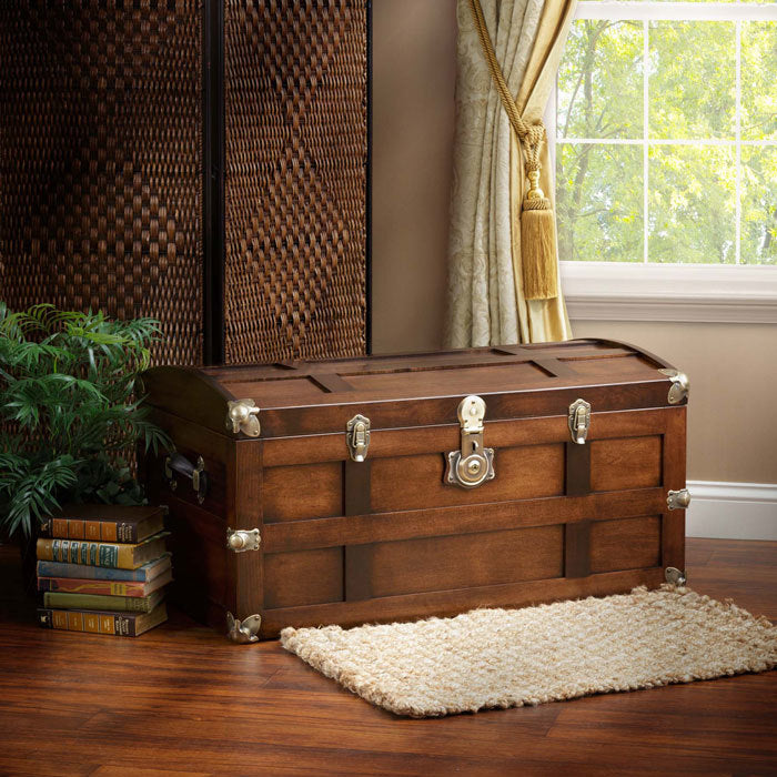 Vintage Style Steamer Trunk