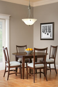 Round Dropleaf Dinette Table