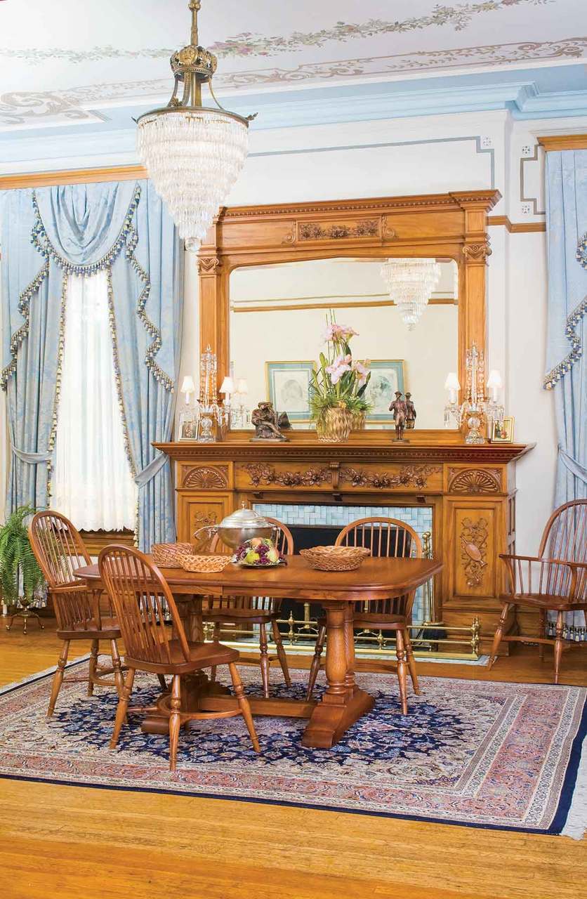English Trestle Extension Table
