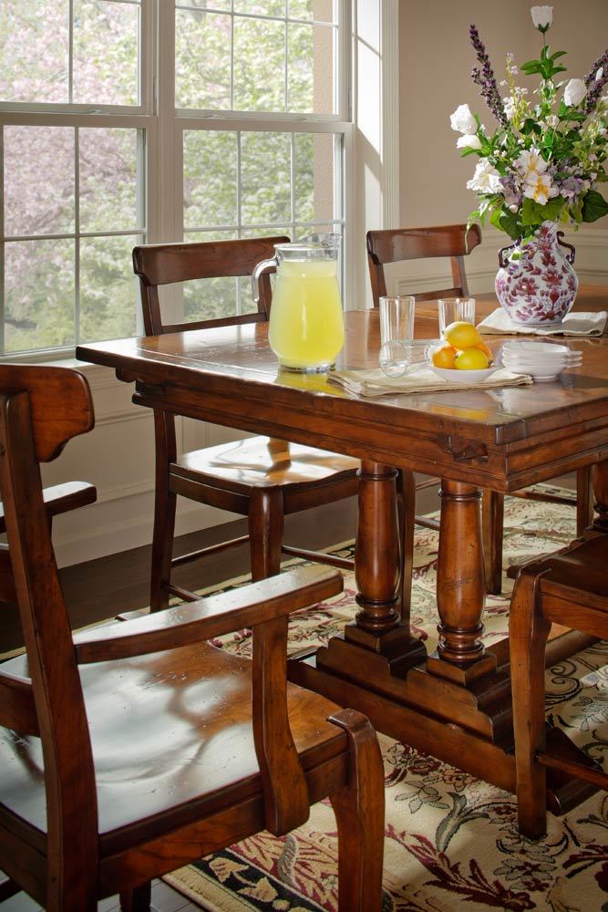 English Trestle Extension Table