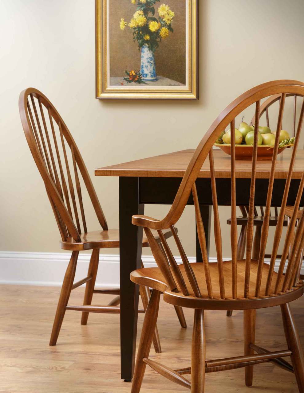 Windsor High Back Side Chair - Plain Leg