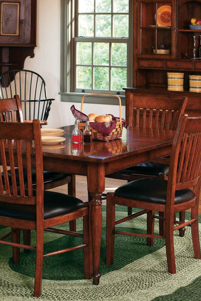 Rectangle Extension Table w/12" Leaf Options
