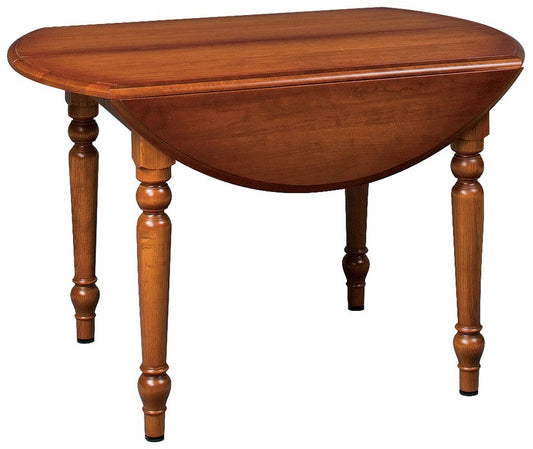 Round Dropleaf Table