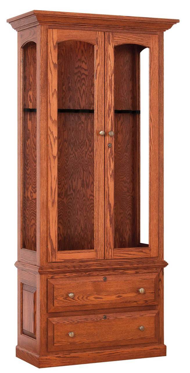 8 Gun Cabinet w/Drawers