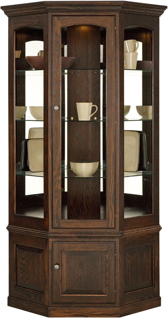 Large Deluxe Corner Curio