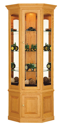 Small Deluxe Corner Curio