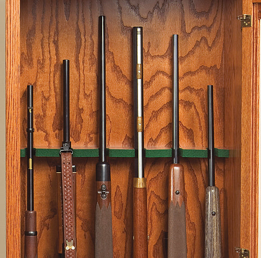 6 Gun Wall Cabinet