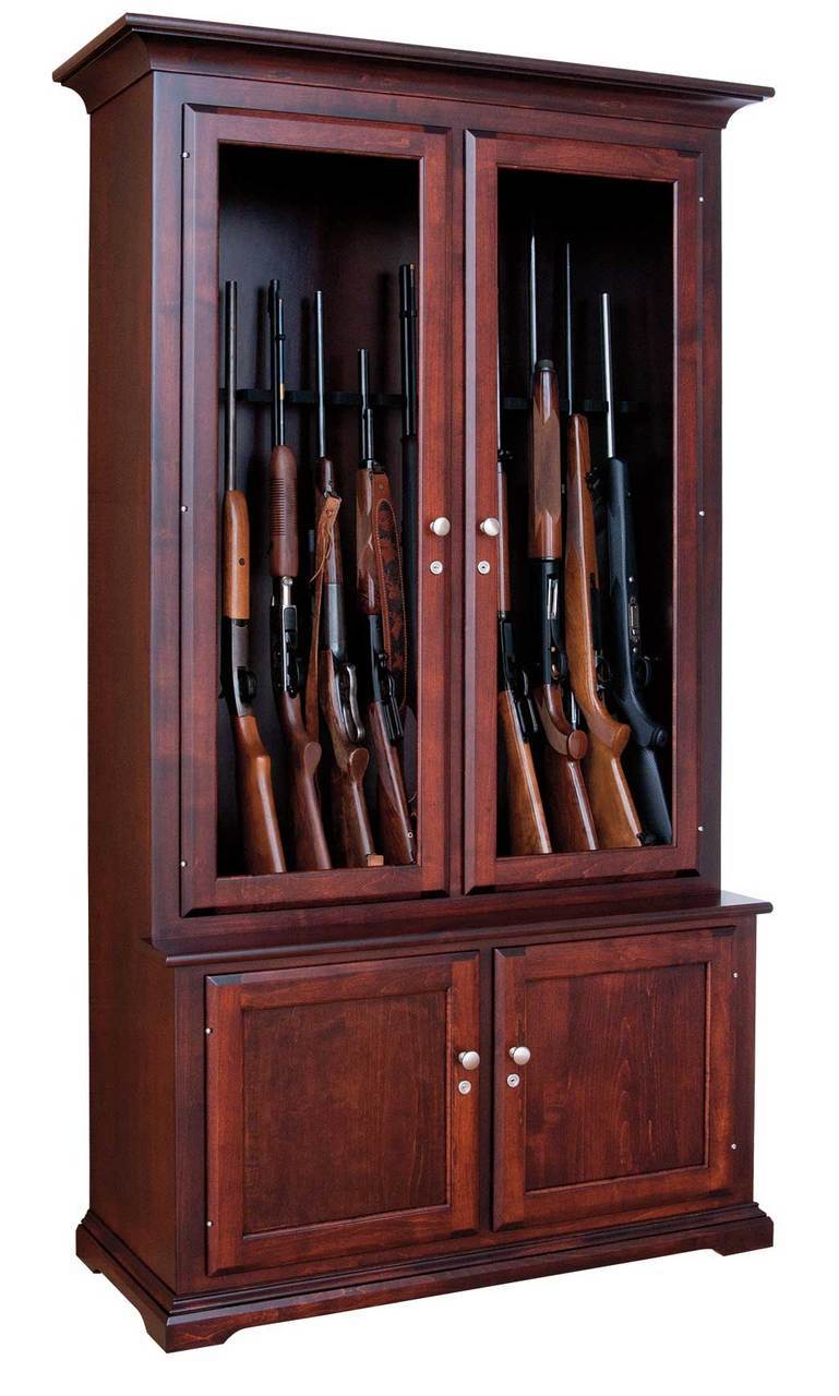 12 Gun Wall Cabinet