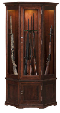 14 Gun Corner Cabinet