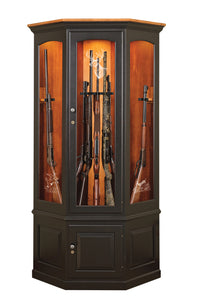 14 Gun Corner Cabinet