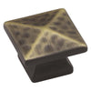 Square Antique Brass ~ Form and Function ~ WC