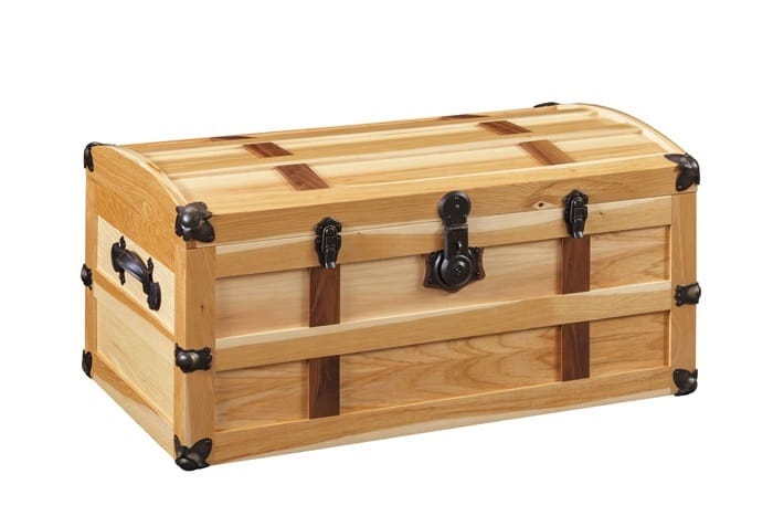 Vintage Style Steamer Trunk