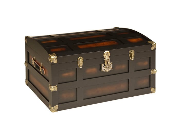 Vintage Style Steamer Trunk