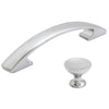 Strickland | Polished Chrome ~ CF ~ Silver Tones