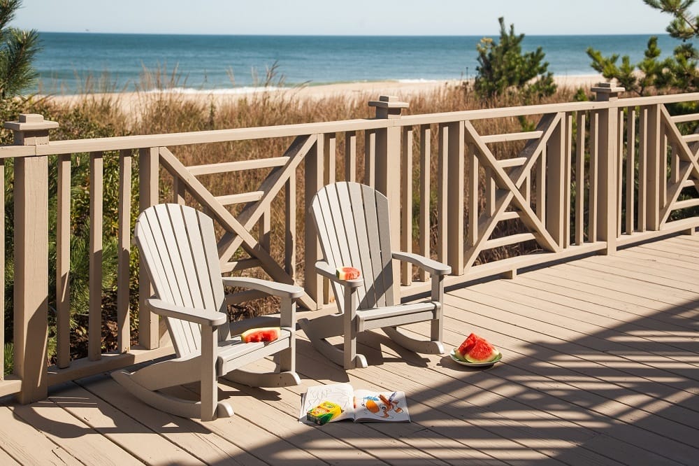 SeaAira Poly Child's Adirondack Rocker
