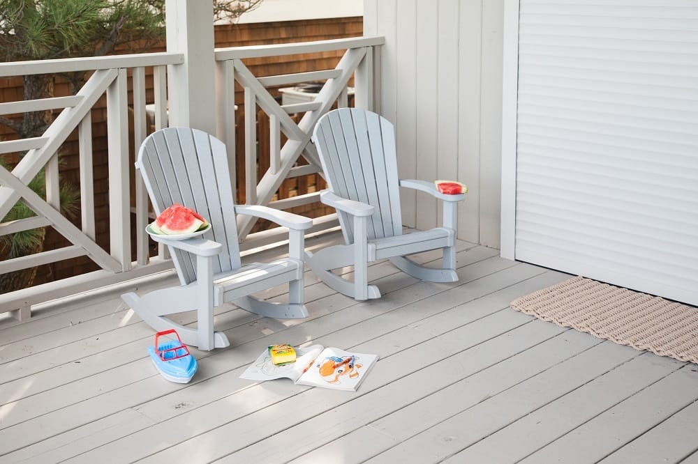 SeaAira Poly Child's Adirondack Rocker