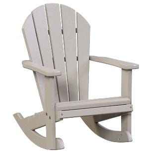 SeaAira Poly Child's Adirondack Rocker