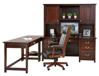 Eshton Double Pedestal Corner Desk