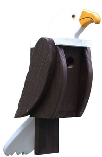 The Woodpecker Family Handcrafted Bird House