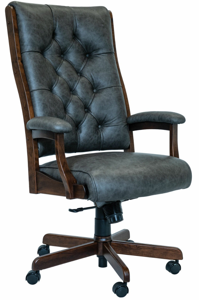 Clark Executive Tufted Desk Chair