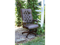 Clark Executive Tufted Desk Chair