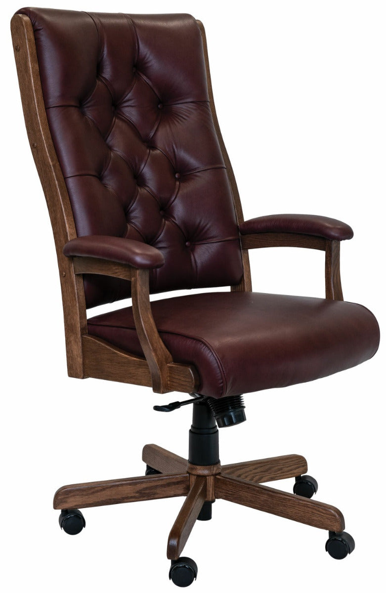 Clark Executive Tufted Desk Chair