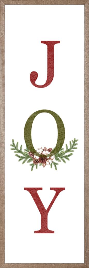 Joy Farmhouse Brown Frame