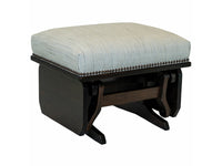 Mission Gliding Ottoman With Solid Sides