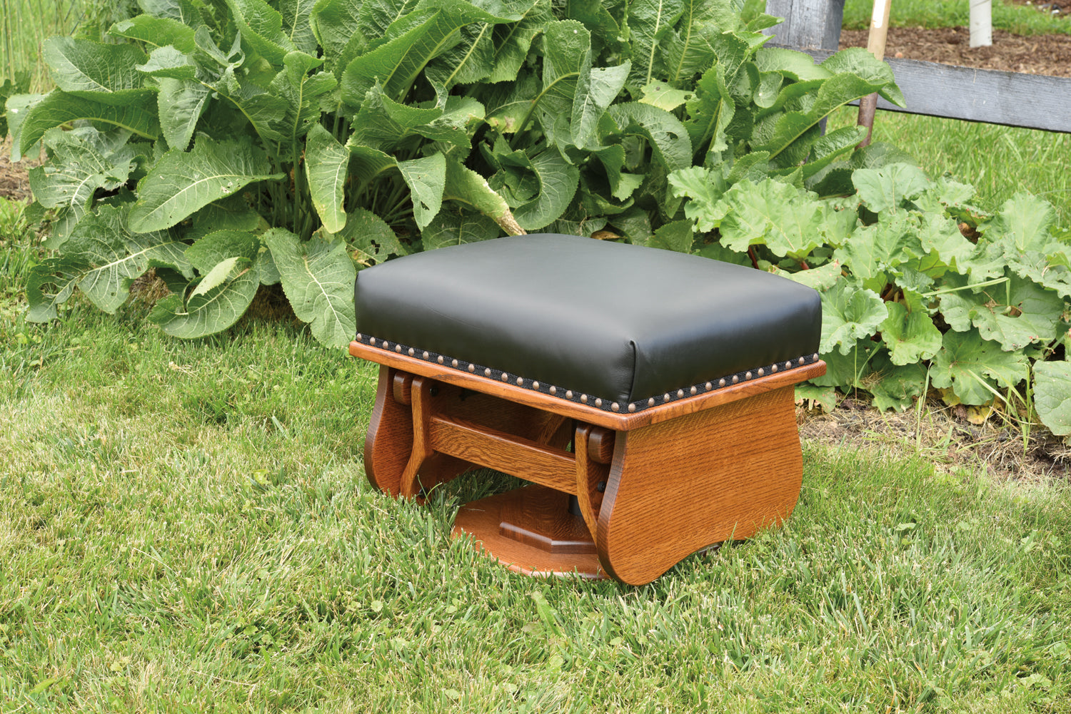 Buckeye Swivel Gliding Ottoman