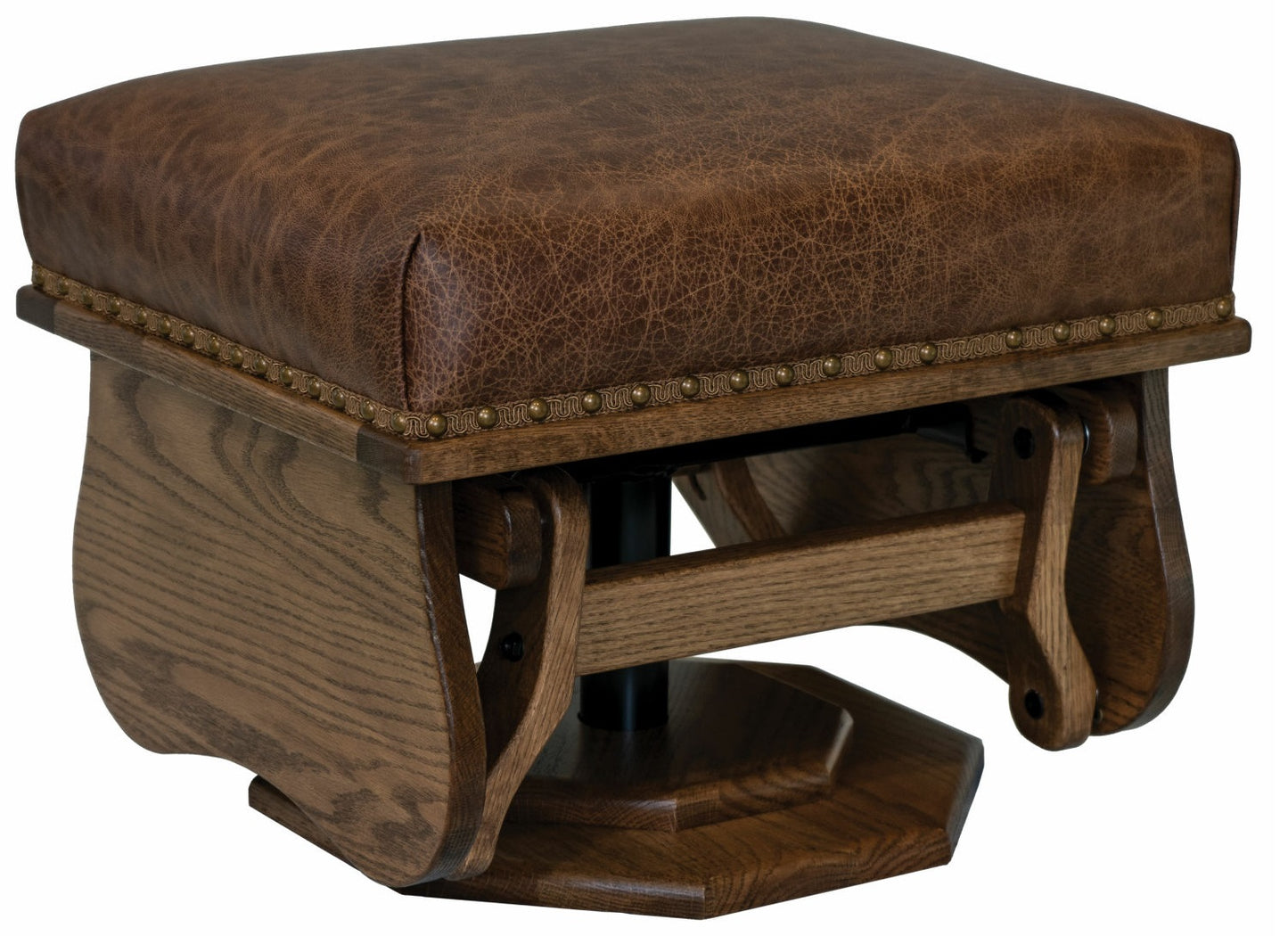 Buckeye Swivel Gliding Ottoman