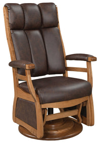 Paris High Back Swivel Glider Rocker