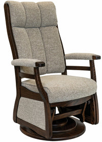Paris High Back Swivel Glider Rocker