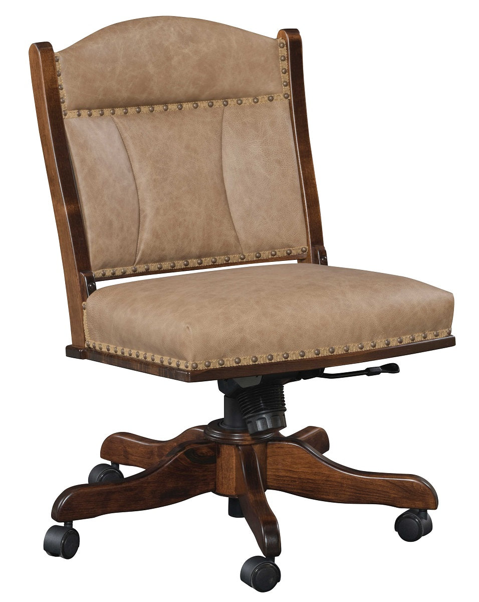 Mission Low Back Armless Desk Chair