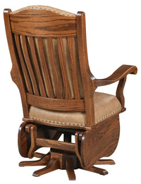 Buckeye Wide Swivel Glider