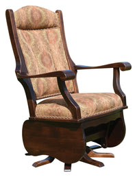 Buckeye Wide Swivel Glider